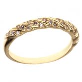 Anel Julia Swarovski Ouro - C7890026